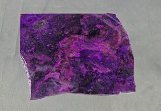Dkd 29m/ 69.  8grams Natural Purple Sugilite Slab