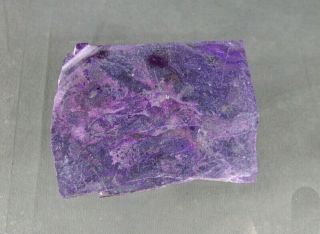 dkd 29M/ 69.  8grams NATURAL Purple Sugilite Slab 7