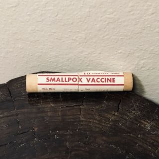 Smallpox Vaccine Capillary Tube 1958 2