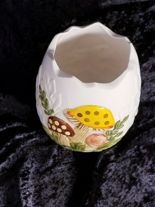 Vintage Sears & Roebuck Merry Mushroom Flower Pot Mushroom Vase 3