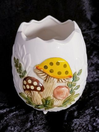 Vintage Sears & Roebuck Merry Mushroom Flower Pot Mushroom Vase 4