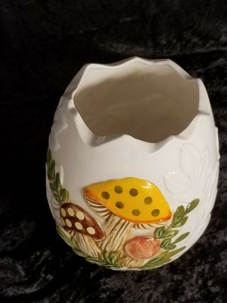 Vintage Sears & Roebuck Merry Mushroom Flower Pot Mushroom Vase 7