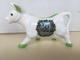 Vintage Cow Creamer Mount Rushmore Ceramic Retro