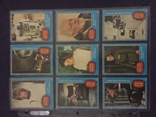 1977 Scanlens Star Wars Complete 72 Card Set Rare