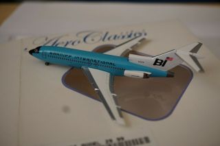 Braniff 727 - 100 Jellybeen Skyblue Aeroclassics 1/400