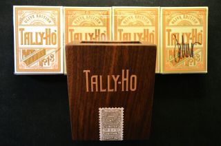 Olive Tally - Ho Playing Cards W/legacy Edition Kings Wild Project New/sealed