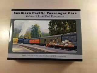 Southern Pacific Railroad Historical Society,  Books,  Passenger Cars volume 1 - 5 2