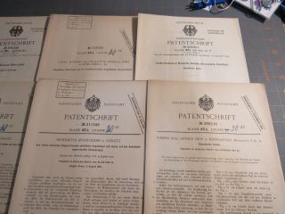 40 German Fishing Patents
