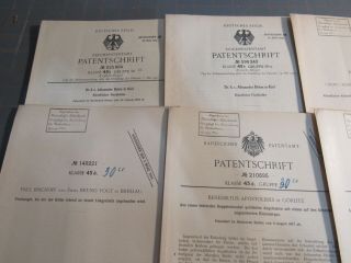 40 German Fishing Patents 2