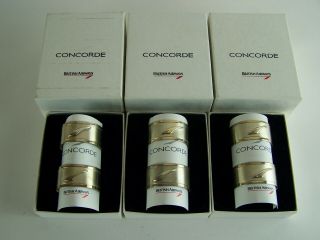 Six Links Of London Ba Concorde Sterling Silver Napkin Rings In Boxes