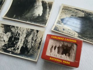 Vintage Shadow Box Souvenir Carlsbad Caverns National Park 3d Scene & Photos