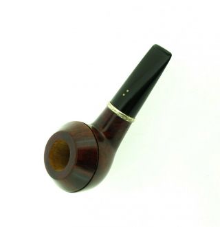 RADICE PEASE / DI PIAZZA CHUBBY SILVER BAND PIPE UNSMOKED 4