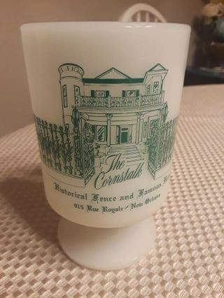 Vintage The Cornstalk Historical Fence & Famous Hotel Coffee Cup Orleans Mug