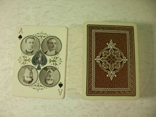Rare Aug.  Beck & Co.  Pipe Tobacco Premium Playing Cards 1896 Complete Deck