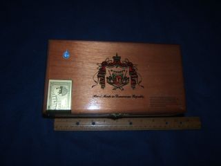 A Fuente - Canones - Wooden Cigar Box - Empty 2