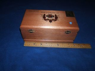A Fuente - Canones - Wooden Cigar Box - Empty 5