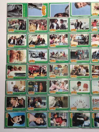 Grease Movie Series 2 Vintage Card Set 66 Cards Topps 1978 2