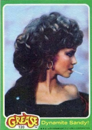 Grease Movie Series 2 Vintage Card Set 66 Cards Topps 1978 5