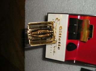 Vintage NOS Gillette Executive Gold 1958 D4 - Adj.  Razor - with case - 6