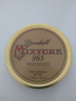 1 Dunhill My Mixture 965 50g Collectible Tin