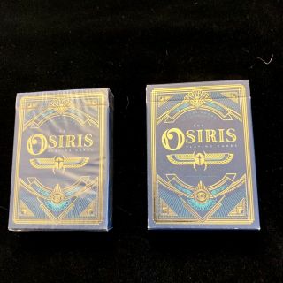 2 Decks Of Osiris Playing Cards Rare Limited Edition Deck By Steve Minty Epcc