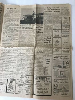May 22 1959 Space Sentinel Marysville Yuba City California Newspaper 3