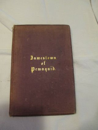 1869 Jamestown Of Pemaquid Bristol Me History