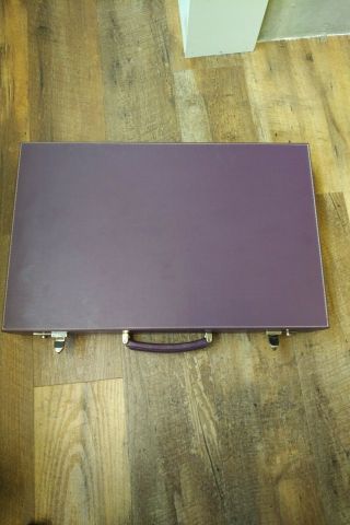 Asprey Backgammon Set (Purple/White) 20 INC 50CM 3