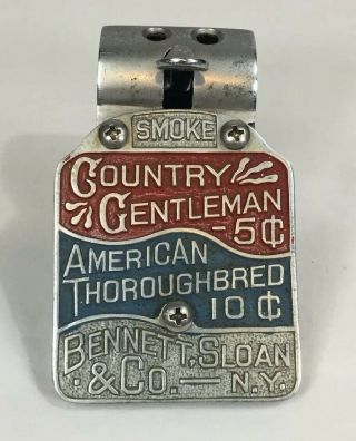 Bennett Sloan & Co.  Country Gentleman American Thoroughbred Store Cigar Cutter