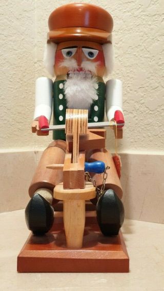 Steinbach Volkskunst Woodcarver Nutcracker Christmas West German Lge