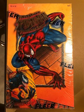 1995 Fleet Ultra Spider - Man Premiere Edition Factory Box