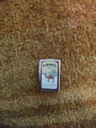 Camel Zippo Lighter Christmas 2013