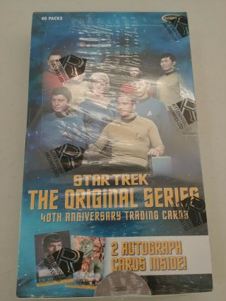 Star Trek The Series 40th Anniversary Series 1 Box - 2006 Tos