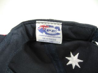 AUSTRALIAN FLAG Souvenir BASEBALL CAP HAT Australia Red White Blue Stars 4
