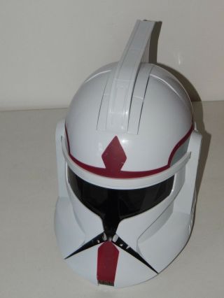 Star Wars Target Exclusive Clone Commander Fox Helmet 2008 Cosplay Costume
