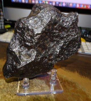 2508 gm CAMPO DEL CIELO METEORITE ; AA GRADE 5.  6,  lbs.  ; lg.  meteorite 2