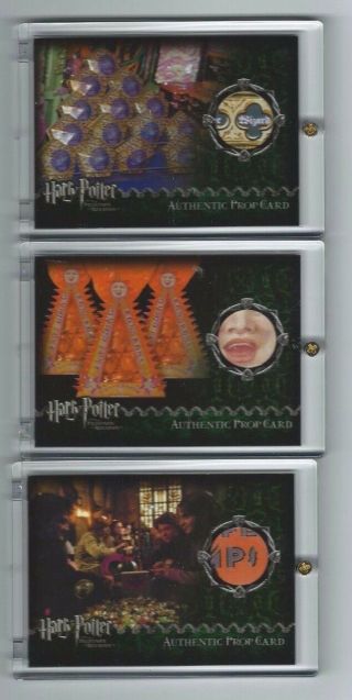 Harry Potter Prisoner Azkaban Prop Card Exploding Bon Bons /96