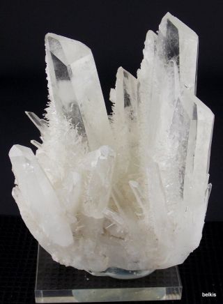 Marvelous Quartz Crystal Cluster - 12.  4 Cm - Pasto Bueno,  Peru 19710