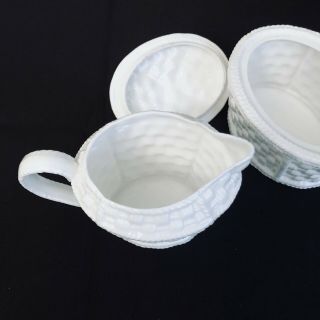 Tiffany & Co Weave Fine English Bone China Exclusive 10pc Tea Serving Set For 2 4