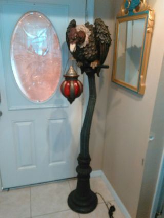 Ultra Rare Department 56 Vulture Crooked Lamp Post Halloween 72 " 48 States Ship