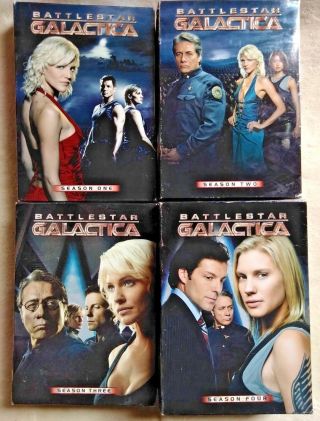 Battlestar Galactica Complete Series Seasons 1 2 2.  5 3 4,  The Plan Boxed Dvds