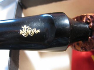 Savinelli Pipe,  very old,  crowned snake logo,  hand made,  freehand pipe,  Italy 5
