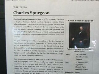 1891 hand written & autographed letter by Baptist preacher Charles Spurgeon 11
