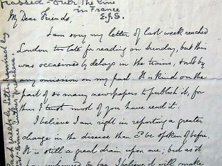 1891 hand written & autographed letter by Baptist preacher Charles Spurgeon 3
