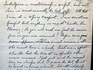 1891 hand written & autographed letter by Baptist preacher Charles Spurgeon 7