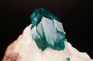 Dioptase & Calcite Crystal TSUMEB,  NAMIBIA 11