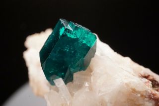 Dioptase & Calcite Crystal TSUMEB,  NAMIBIA 6