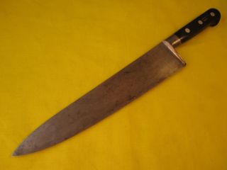 Sabatier Four Star Elephant Carbon Steel 11 Inch Chef Knife