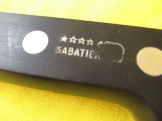 Sabatier Four Star Elephant Carbon Steel 11 inch Chef Knife 4