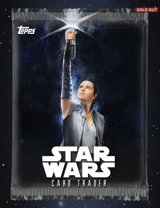 Star Wars Card Trader: Rare Rey Tier A Pack Art - 100cc -